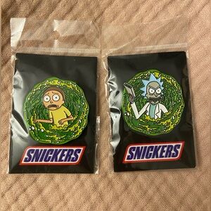 One Rick and one Morty Pin from SDCC 2016